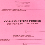 titre foncier cameroun la croisée immobilier